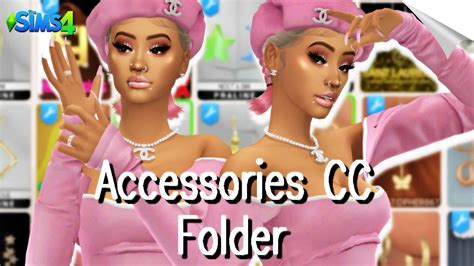 sims 4 Chanel accessories